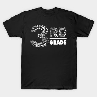 Third Grade Tee Shirt For Teachers And Students Of 3rd Grade T-Shirt